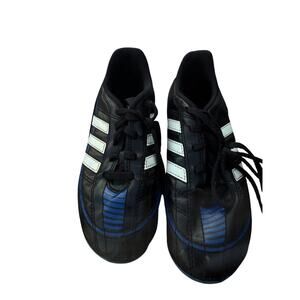 Adidas Boys Puntero Black Soccer Cleats Size 1
